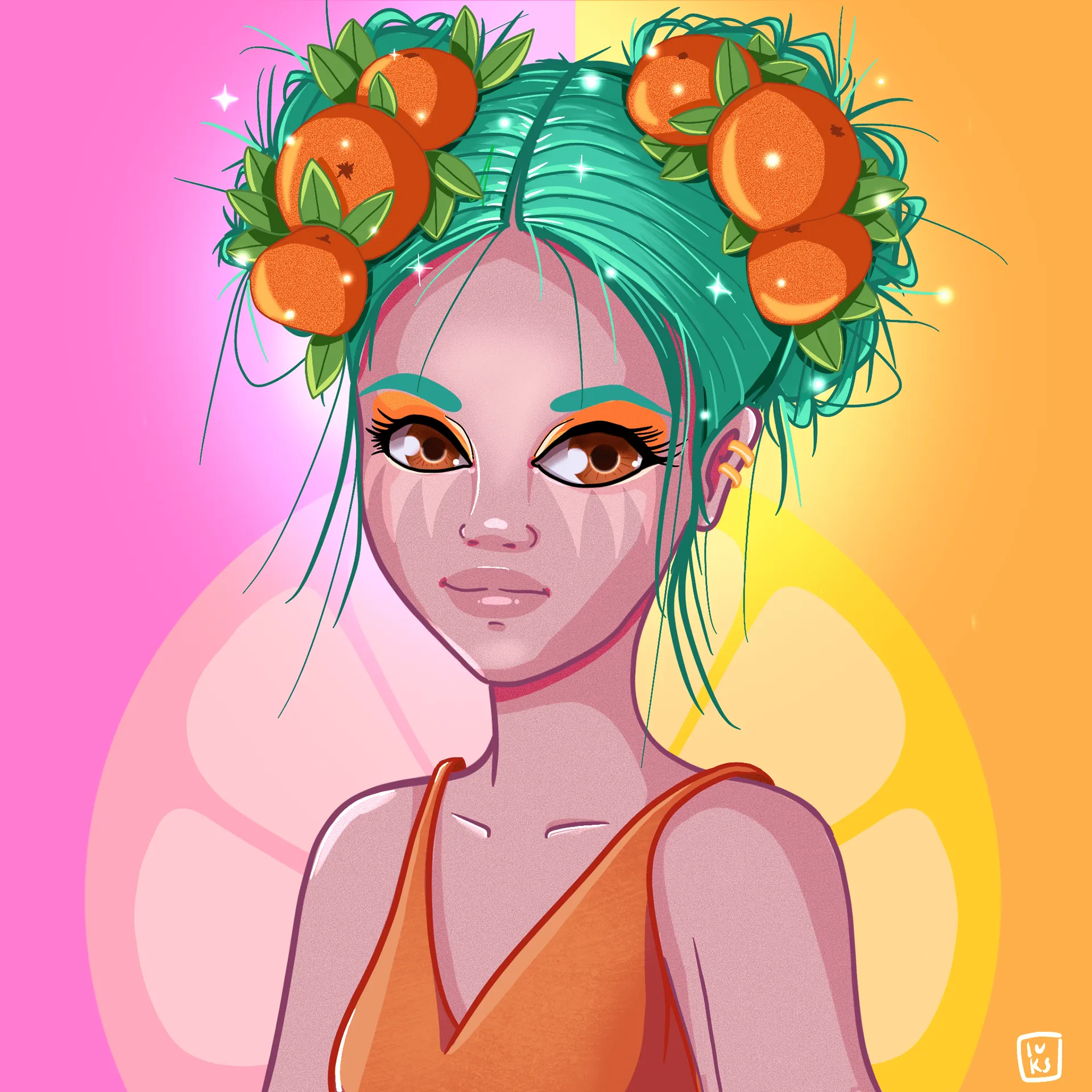 Ilustración personal 1 — serie anual de Lucas Ortega